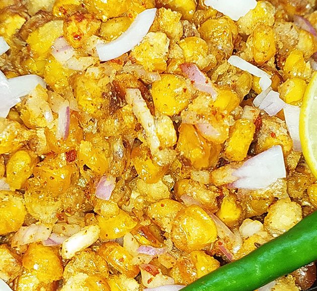 corn chaat featured