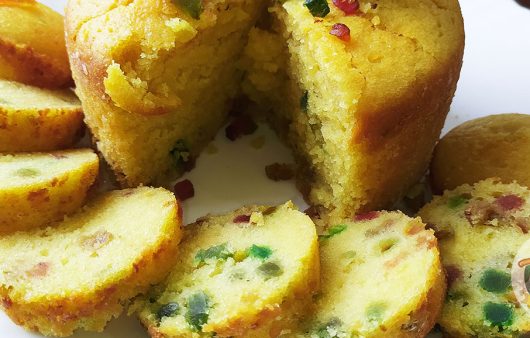 Custard Fruit Cake