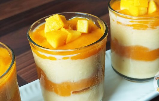 mango custard featured