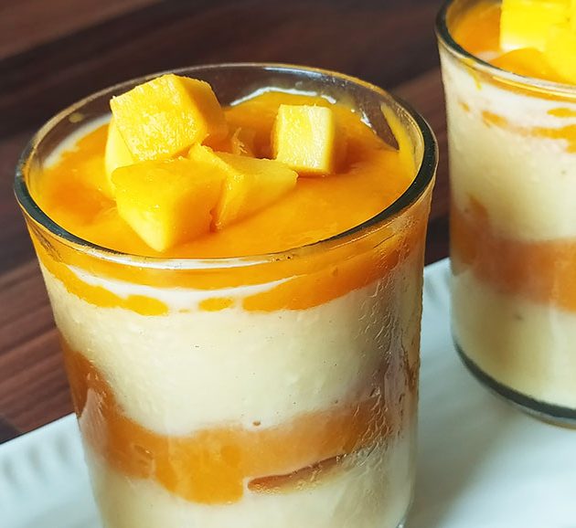 mango custard featured