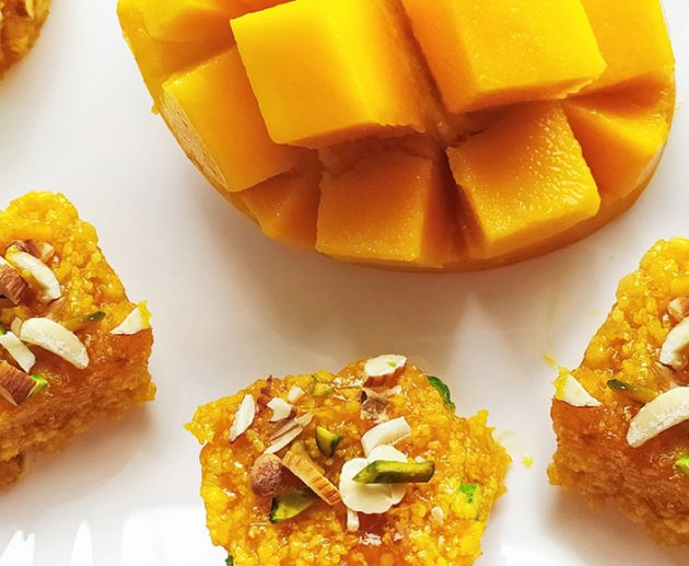 mango kalakand featured