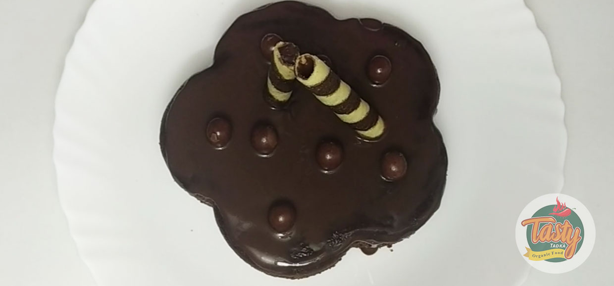 chocolate cake step 19