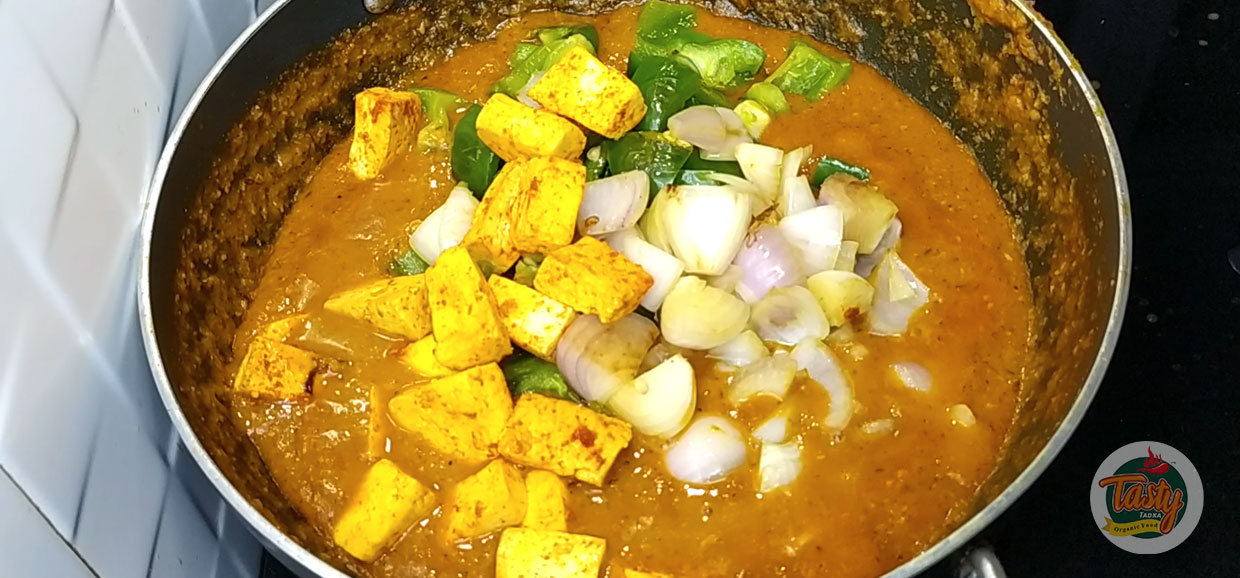 kadai paneer step 10