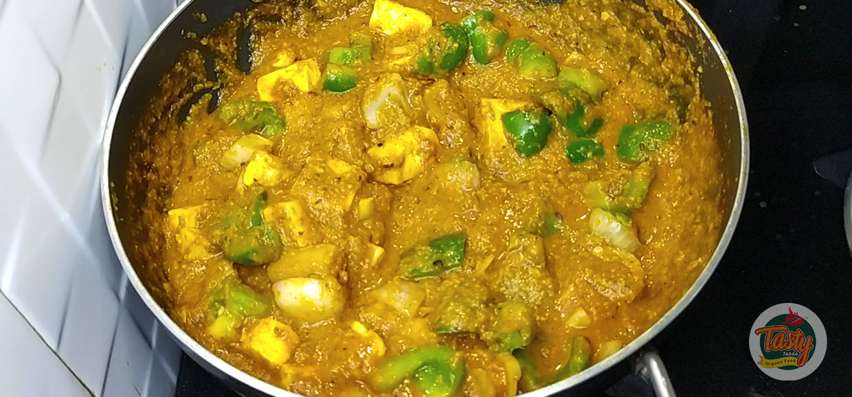 kadai paneer step 11