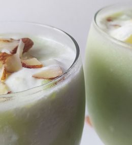 Muskmelon Milkshake | Kharbuja Milk Shake | Muskmelon Punch | Cantaloupe Milkshake