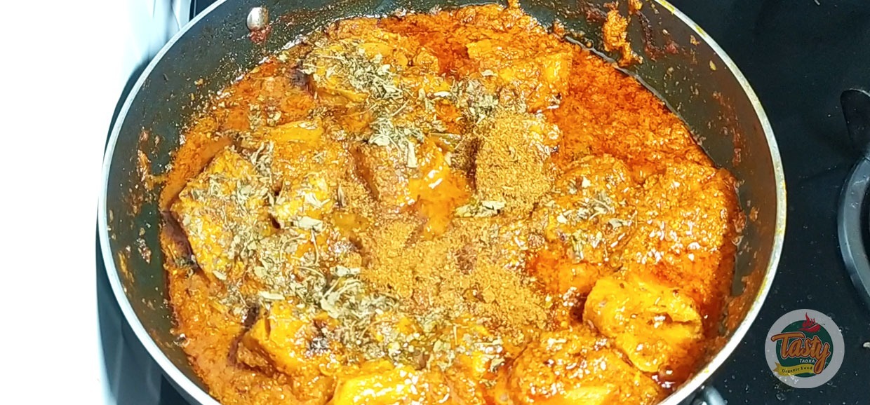 soya chaap masala step 13